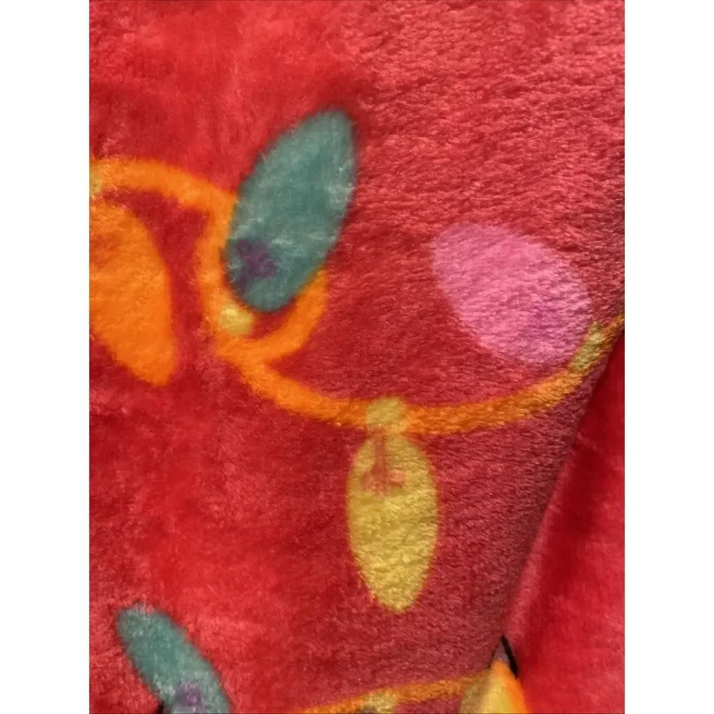 Disney‎ Silk Touch Throw 50in X 70in Lilo & Stitch - Stitch Lights
